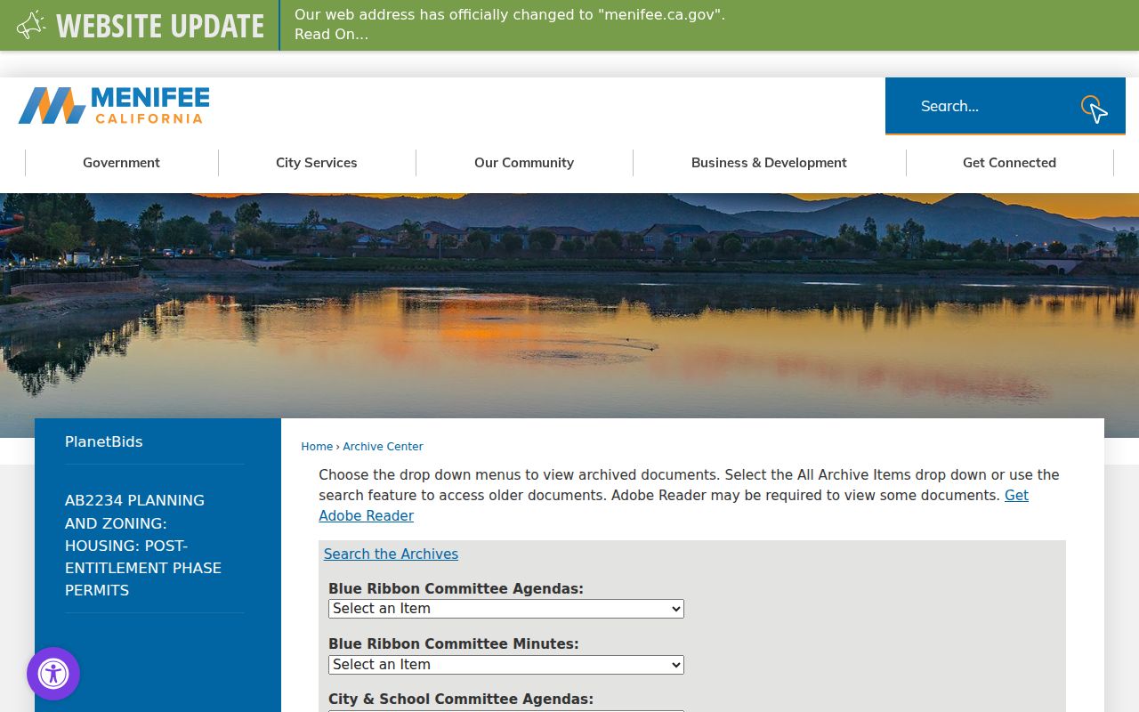Menifee city directory Menifee city archive search