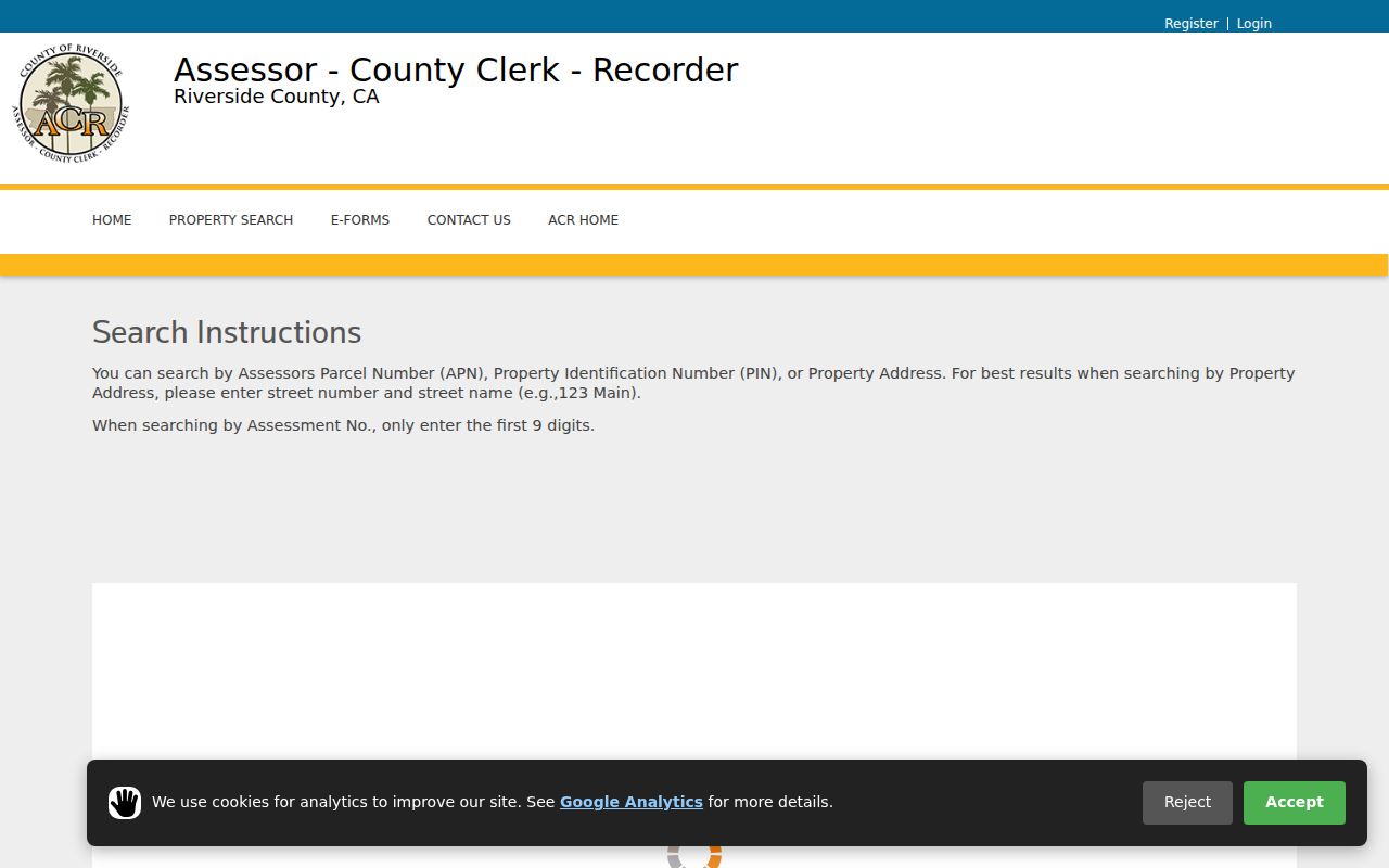 Menifee residents directory property and APN search